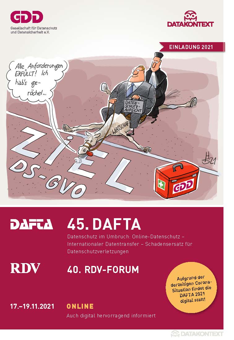45. DAFTA + 40. RDV-Forum