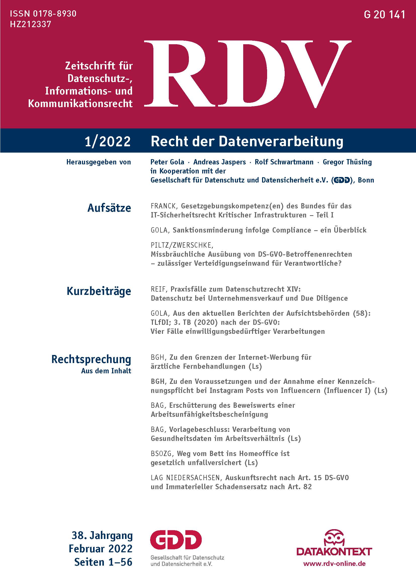 RDV_1-2022_Cover